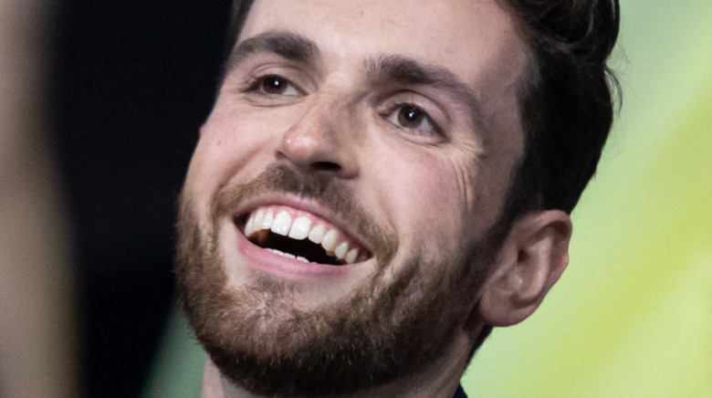 Duncan Laurence laughing