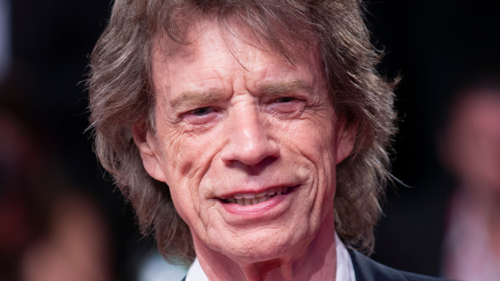 Mick Jagger on the red carpet