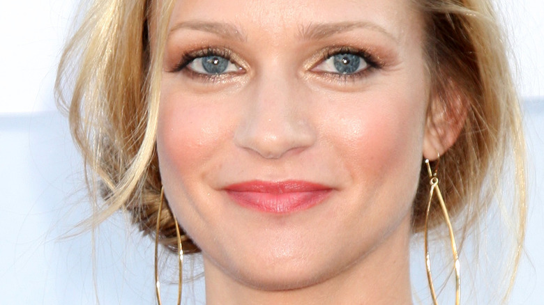 A.J. Cook smiling on red carpet 