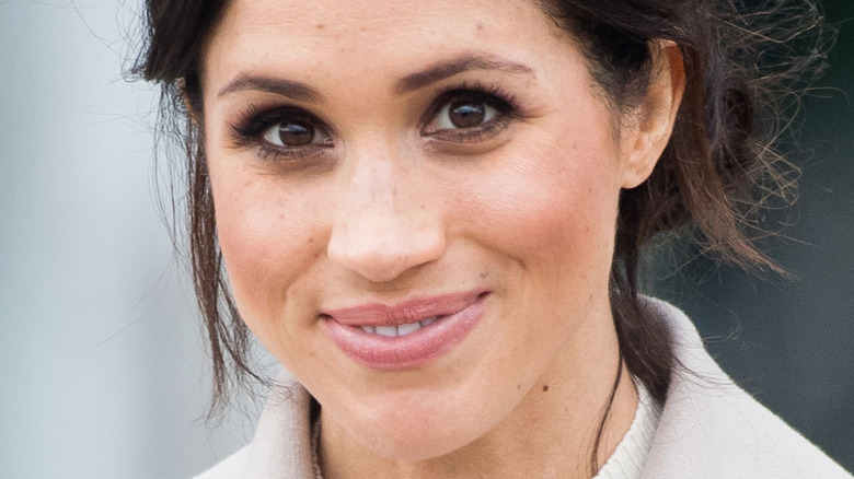 Meghan Markle smiling 