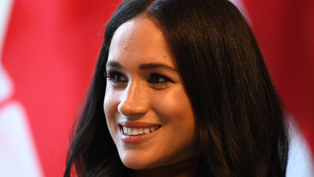 Meghan Markle smiling 