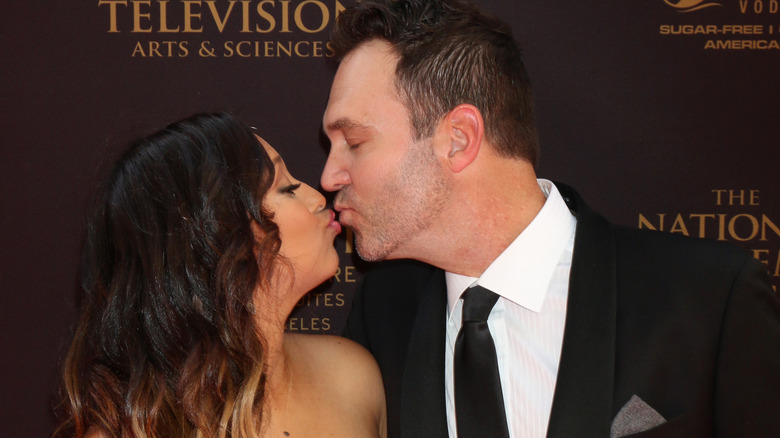 Tamera Mowry Adam Housley Kissing