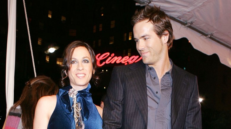 Alanis Morissette and Ryan Reynolds on date