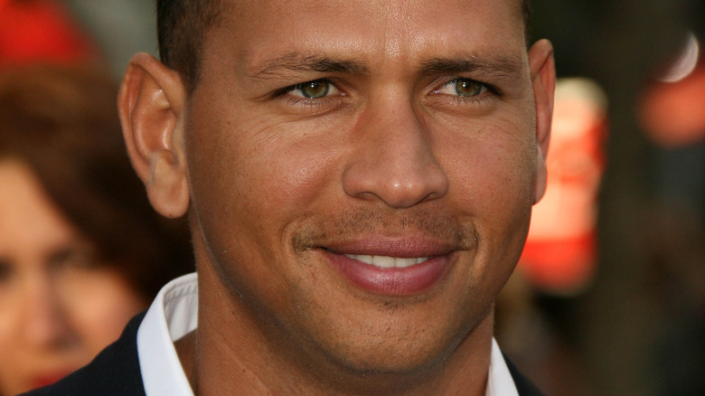 Alex Rodriguez smiling