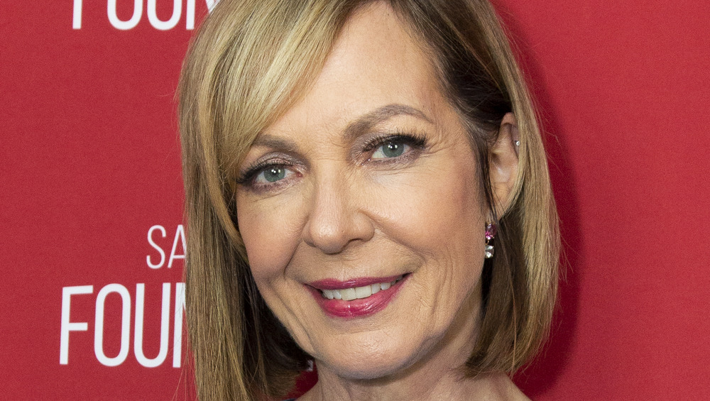 Allison Janney smiling on the red carpet