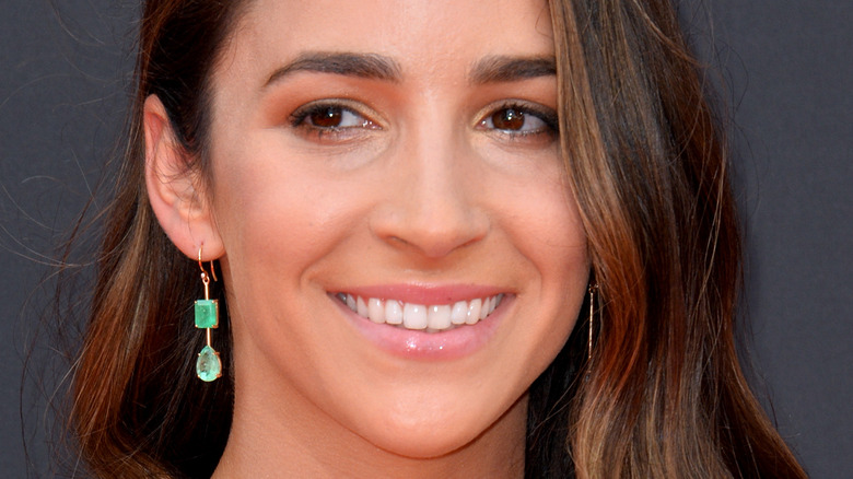 Aly Raisman smiling