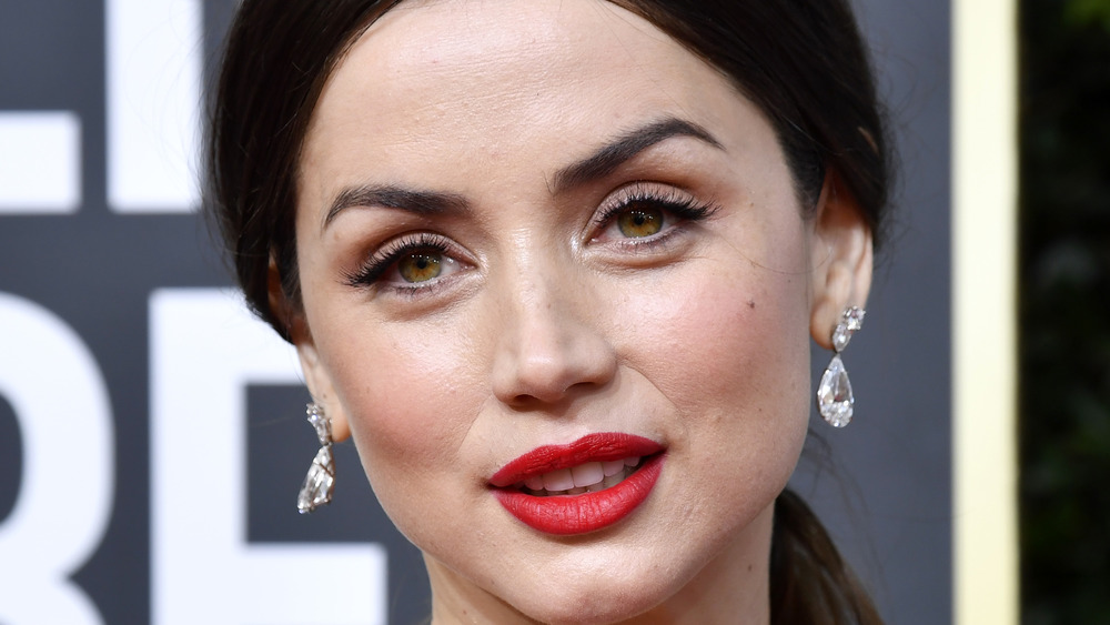 Ana de Armas diamond earrings