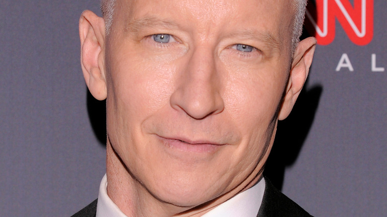 Anderson Cooper on the red carpet