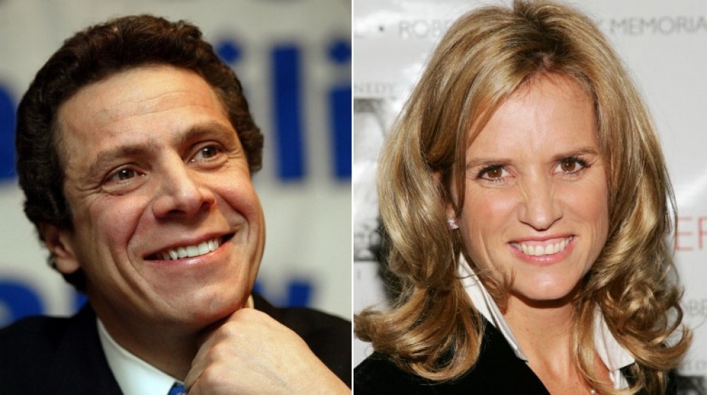 Andrew Cuomo, Kerry Kennedy smiling