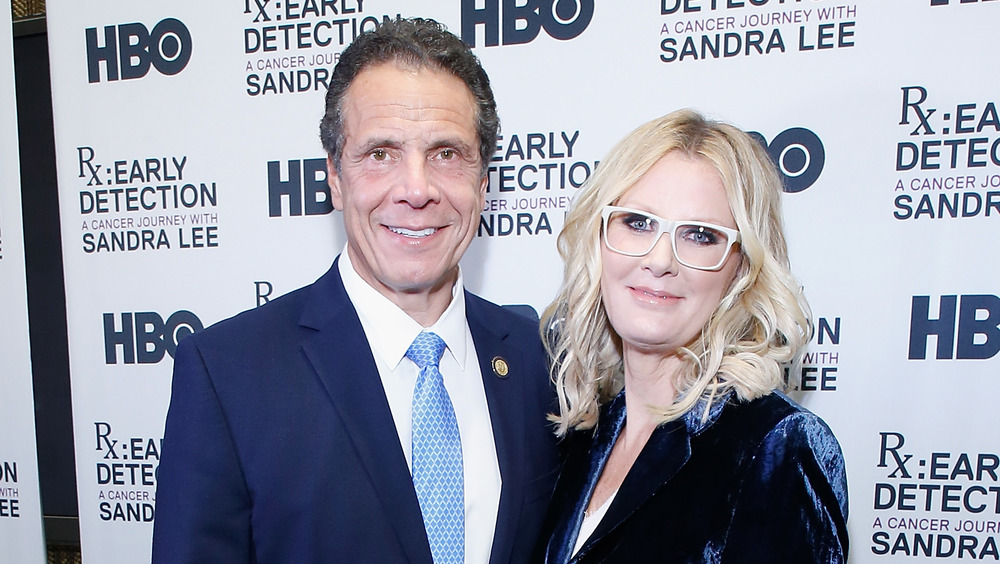 Sandra Lee and Andrew Cuomo at 2018 premiere