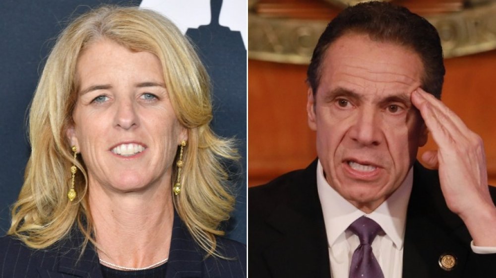 Rory Kennedy, Andrew Cuomo split image