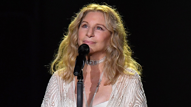 Barbra Streisand on stage