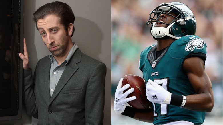 Simon Helberg, Alshon Jeffery