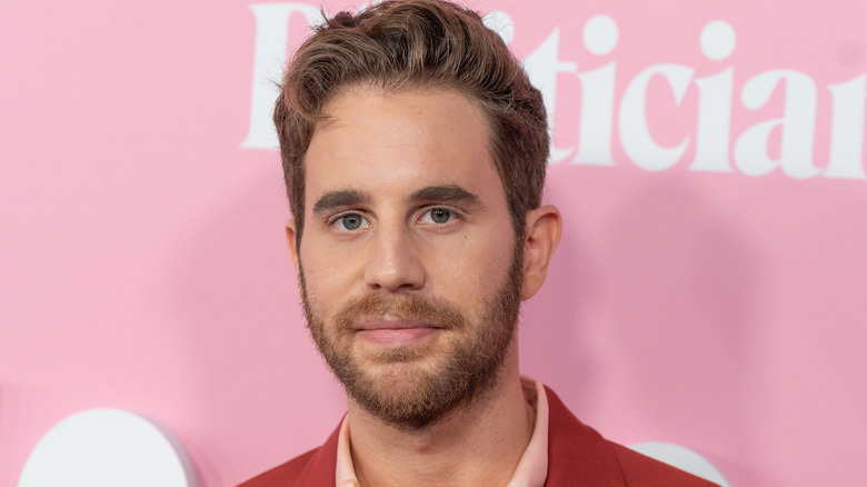 Ben Platt smiling at The Politician premiere