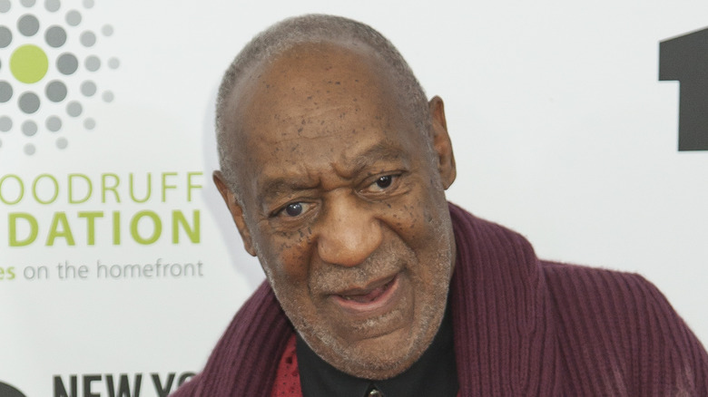 Bill Cosby at a charity event for Veterans