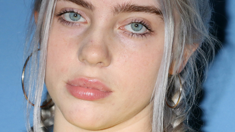 Billie Eilish on the red carpet