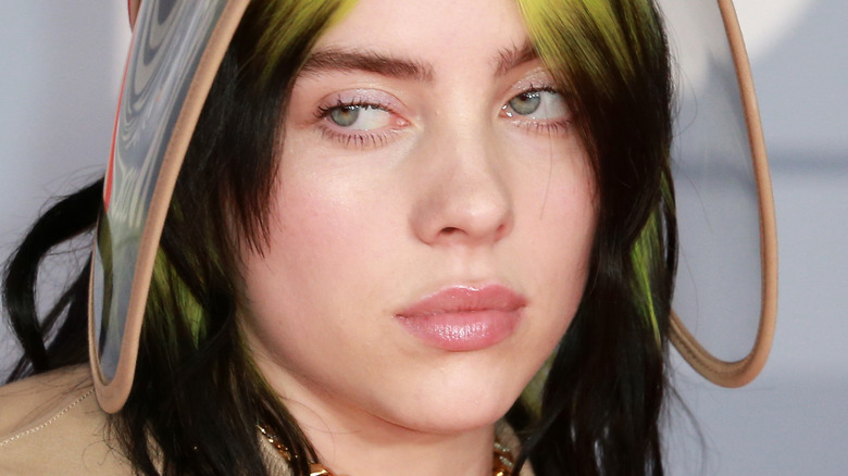 Billie Eilish on the red carpet