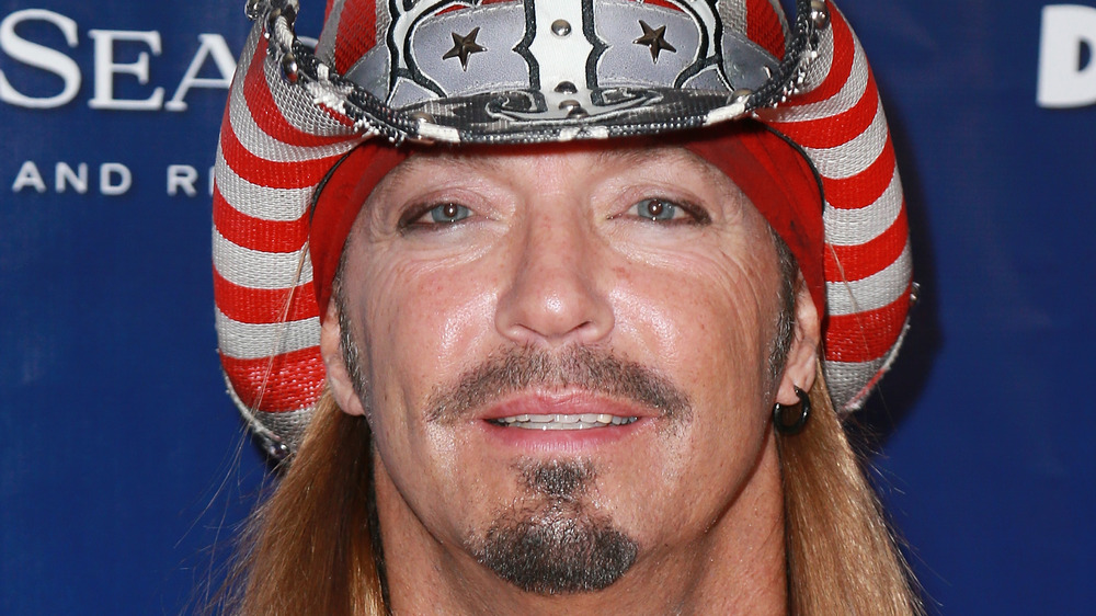 Bret Michaels smiling