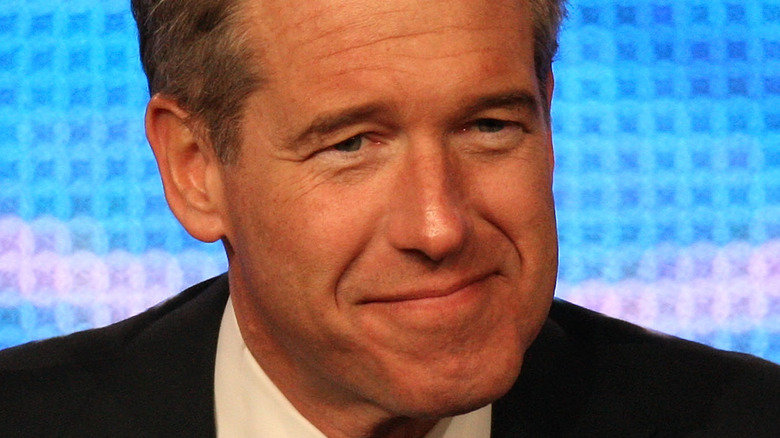 Brian Williams smiling