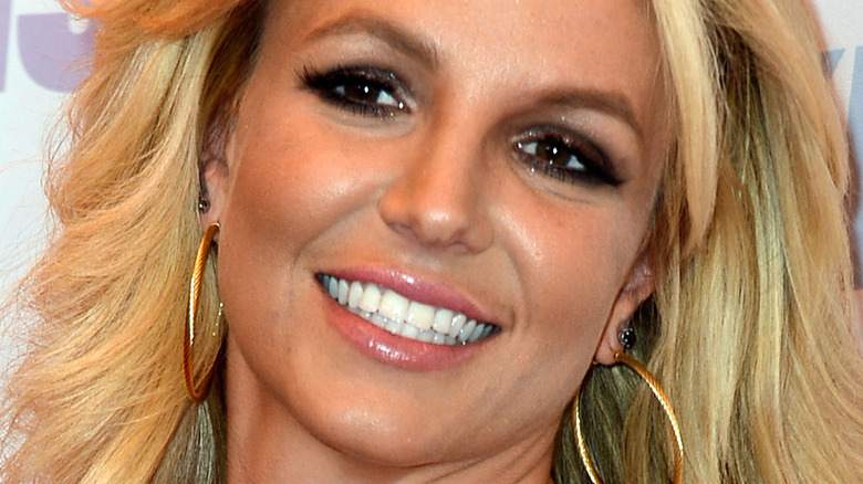 Britney Spears smiling