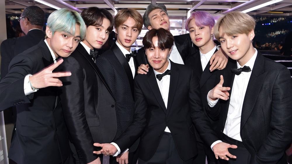 BTS at the 2019 Grammy Awards