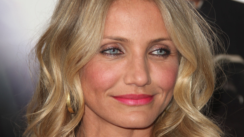 Cameron Diaz pink lips