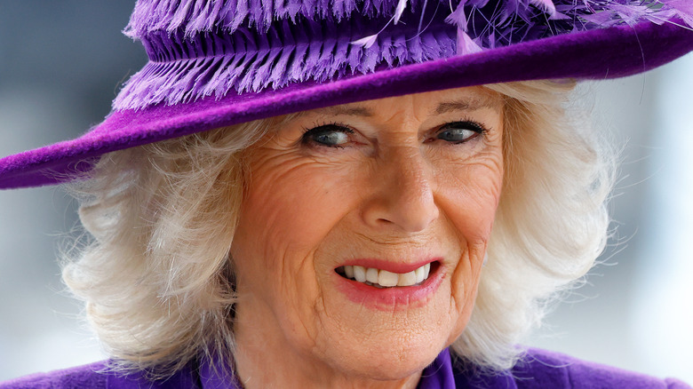 Camilla, Duchess of Cornwall attends the annual Commonwealth Day Service at Westminster Abbey