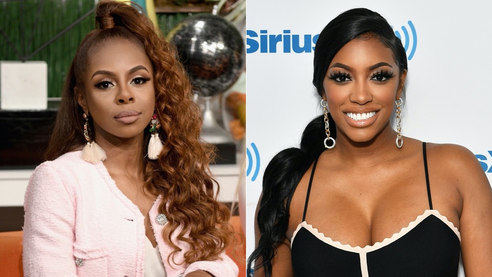 Real Housewives Candiace Dillard and Porsha Williams