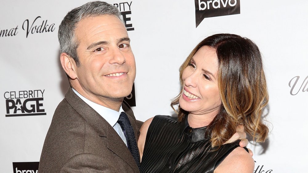 Carole Radziwill and Andy Cohen