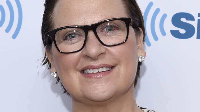 Caroline Manzo wearing glasses