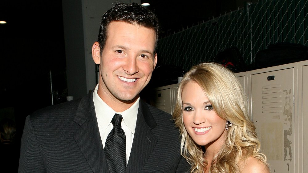 Carrie Underwood and Tony Romo