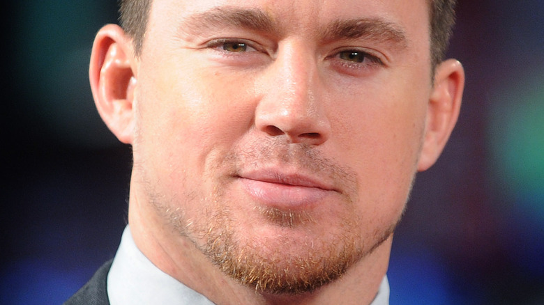 Channing Tatum smirking