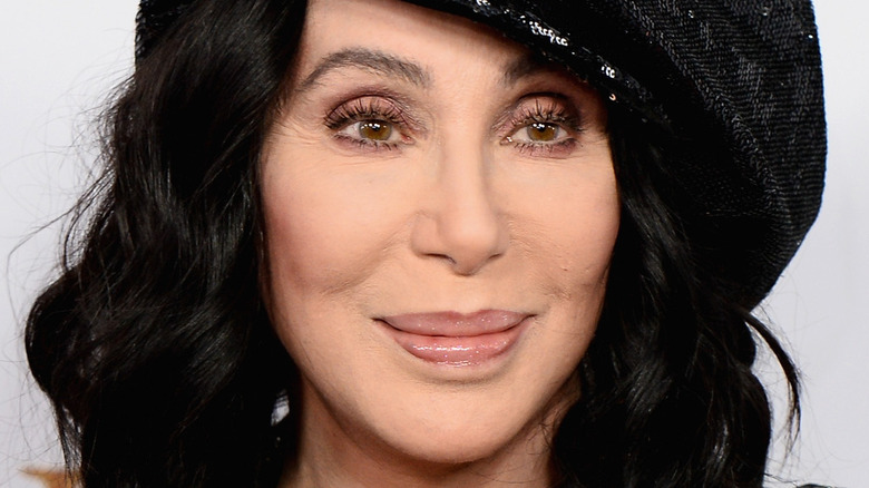 Cher smiling