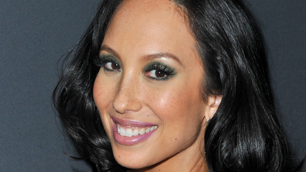 Cheryl Burke smiling