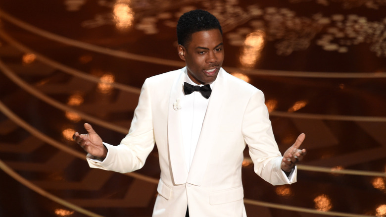 Chris Rock on stage