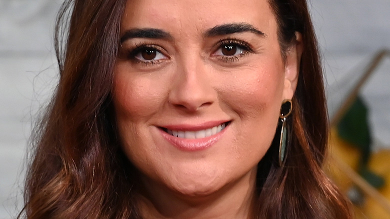 Cote de Pablo with wide smile