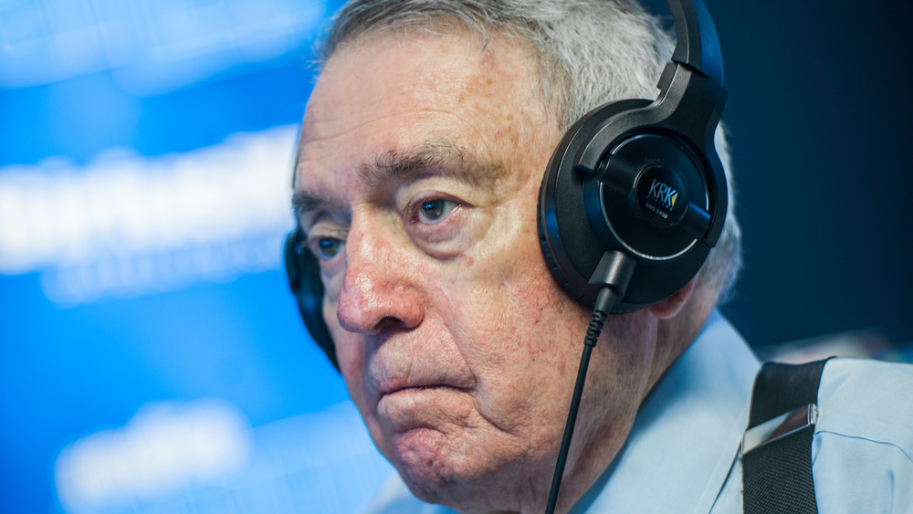 Dan Rather listens