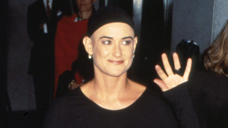 Demi Moore at If These Walls Could Talk screening in 1996