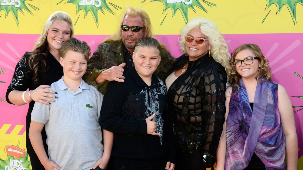 Duane Lee "Dog" Chapman and his family