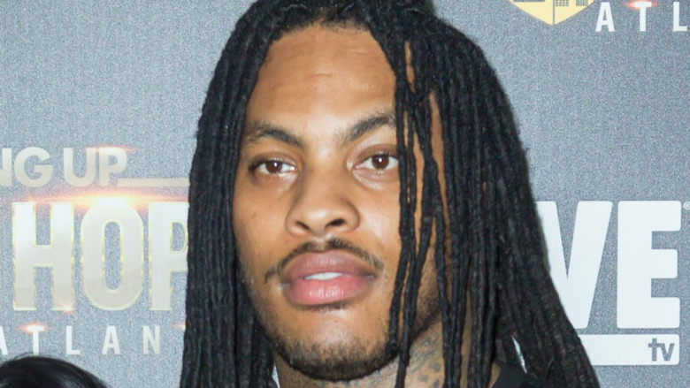 Waka Flocka Flame on red carpet