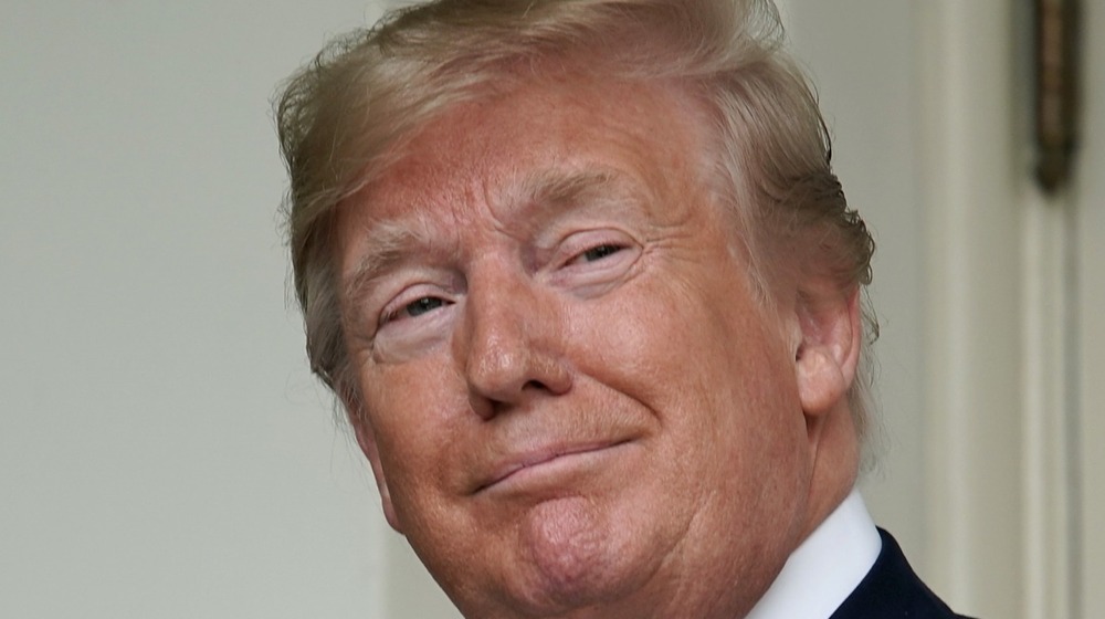  Republican presidential candidate Donald Trump at the Republican National Convention on July 21, 2016