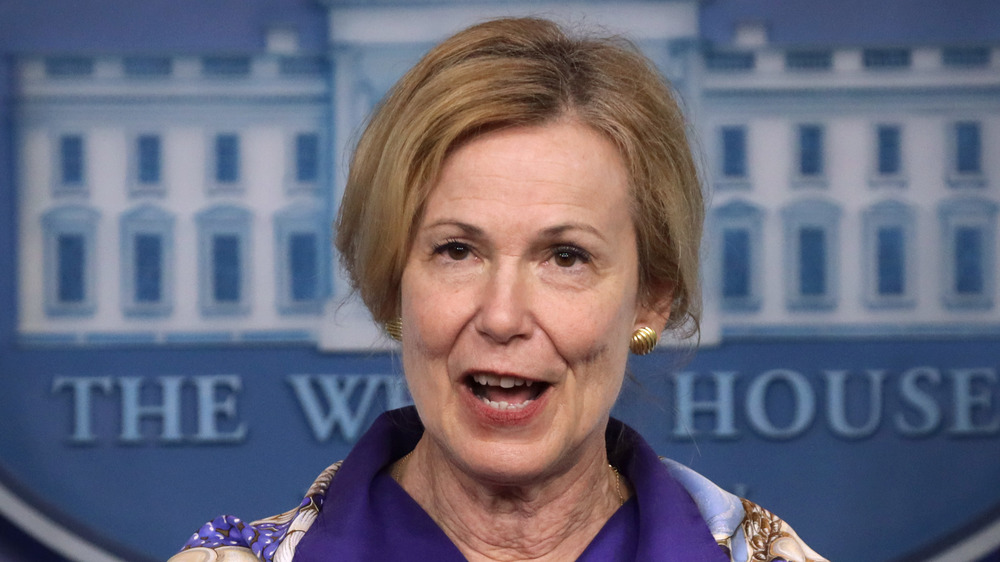 Dr. Deborah Birx speaking at White House briefing