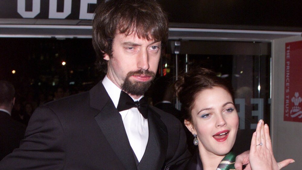 Drew Barrymore and Tom Green 