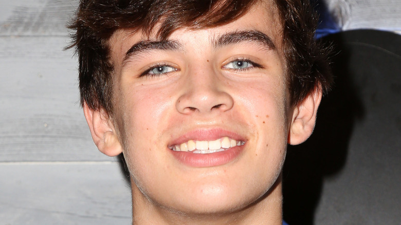 Hayes Grier smiling in 2015