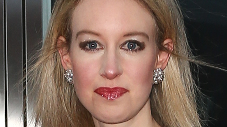 Elizabeth Holmes at a gala in 2015