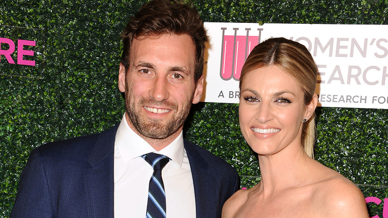 Jarret Stoll, Erin Andrews smiling