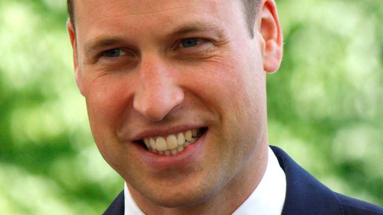 Prince William smiling