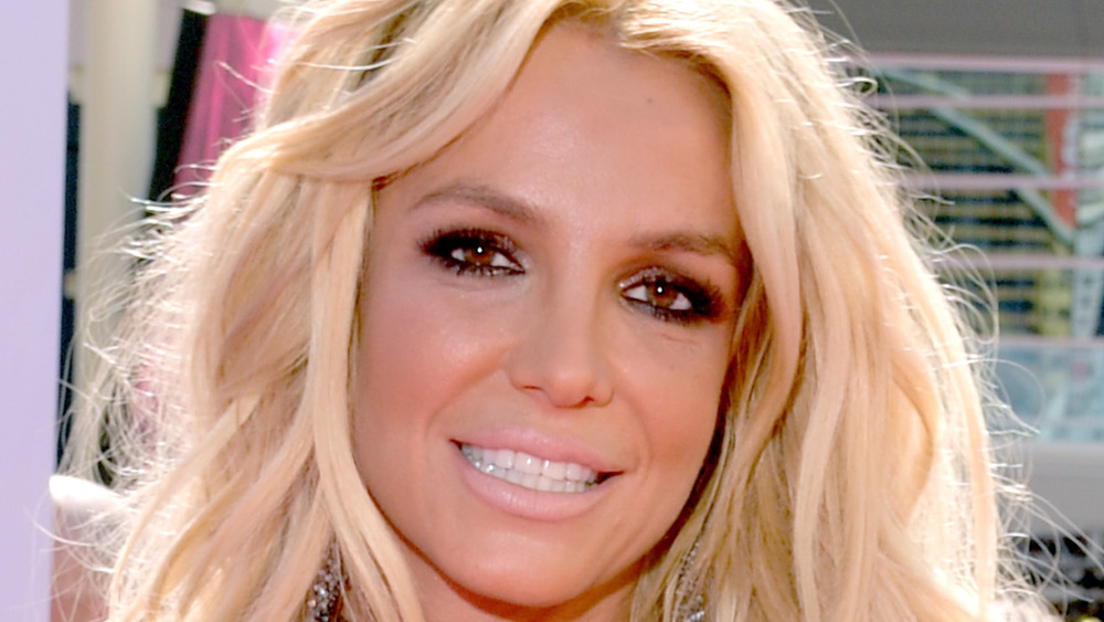 Britney Spears smiling