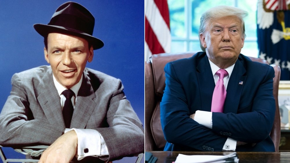 Frank Sinatra and Donald Trump