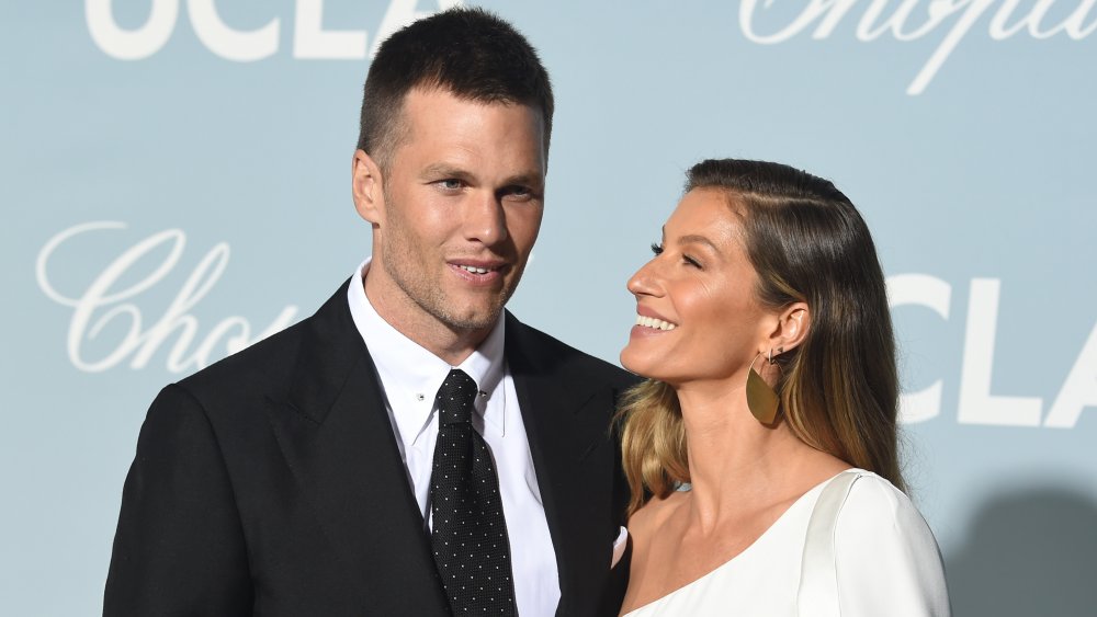 Tom Brady and Gisele Bündchen attends the 2019 Hollywood For Science Gala